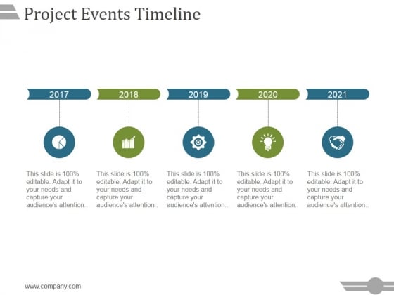 Project Events Timeline Ppt PowerPoint Presentation Slides Project Events Timeline Ppt PowerPoint Presentation Slides