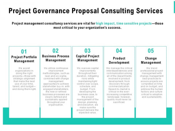 Project Governance Proposal Consulting Services Ppt PowerPoint Presentation File Graphics Tutorials Project Governance Proposal Consulting Services Ppt PowerPoint Presentation File Graphics Tutorials