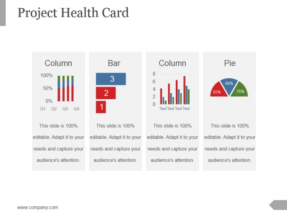 Project Health Card Template 2 Ppt PowerPoint Presentation Ideas Project Health Card Template 2 Ppt PowerPoint Presentation Ideas