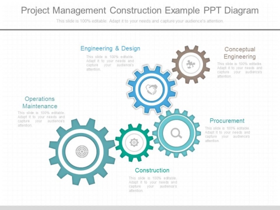 Project Management Construction Example Ppt Diagram Project Management Construction Example Ppt Diagram