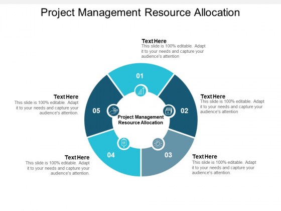 project management resource allocation ppt powerpoint presentation gallery outfit cpb