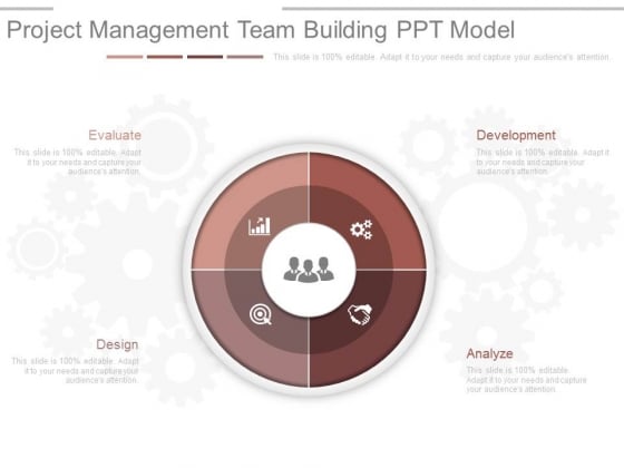 Project Management Team Building Ppt Model