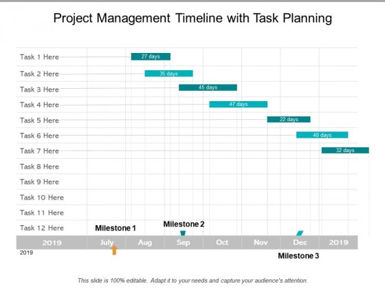 Project Management Timeline With Task Planning Ppt PowerPoint Presentation Portfolio Visual Aids Project Management Timeline With Task Planning Ppt PowerPoint Presentation Portfolio Visual Aids