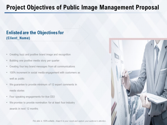 Project Objectives Of Public Image Management Proposal Ppt PowerPoint Presentation Infographic Template Images Project Objectives Of Public Image Management Proposal Ppt PowerPoint Presentation Infographic Template Images