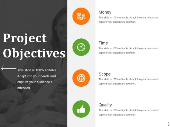 project objectives ppt powerpoint presentation professional project objectives