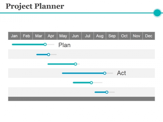 project planner template 1 ppt powerpoint presentation model project planner template