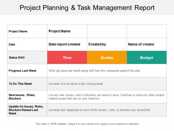 Project Planning And Task Management Report Ppt PowerPoint Presentation Ideas Background Image Project Planning And Task Management Report Ppt PowerPoint Presentation Ideas Background Image