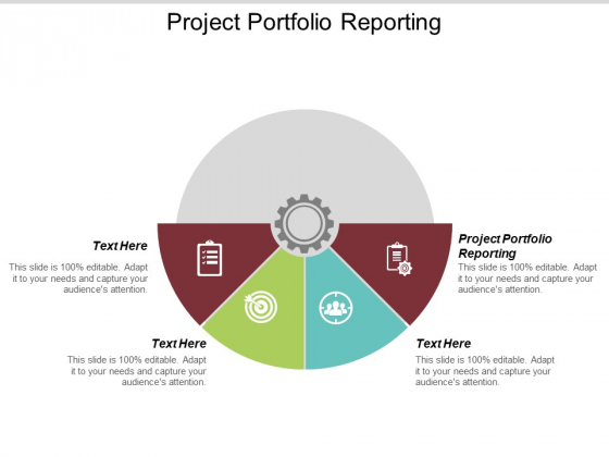 Project Portfolio Reporting Ppt PowerPoint Presentation Inspiration Master Slide Cpb