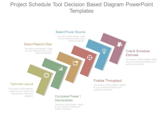 Project Schedule Tool Decision Based Diagram Powerpoint Templates Project Schedule Tool Decision Based Diagram Powerpoint Templates