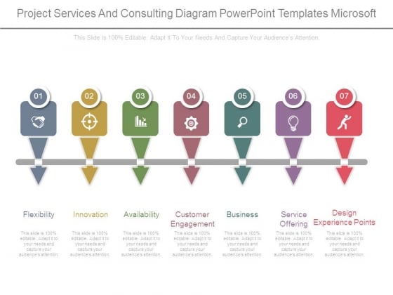 Project Services And Consulting Diagram Powerpoint Templates Microsoft Project Services And Consulting Diagram Powerpoint Templates Microsoft