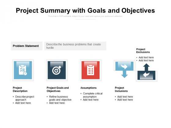Project Summary With Goals And Objectives Ppt PowerPoint Presentation Styles Brochure PDF Project Summary With Goals And Objectives Ppt PowerPoint Presentation Styles Brochure PDF