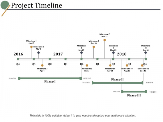 Project Timeline Ppt PowerPoint Presentation Layouts Infographic Template
