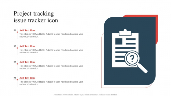 Project Tracking Issue Tracker Icon Microsoft PDF