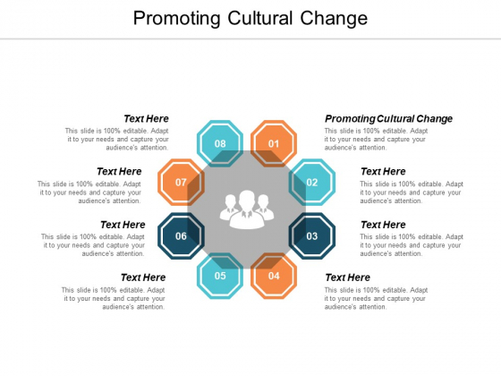 Promoting Cultural Change Ppt PowerPoint Presentation Show Graphics Example Cpb
