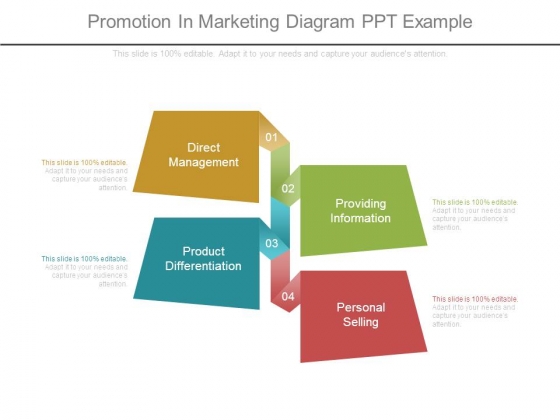 Promotion In Marketing Diagram Ppt Example