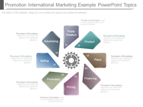 Promotion International Marketing Example Powerpoint Topics Promotion International Marketing Example Powerpoint Topics