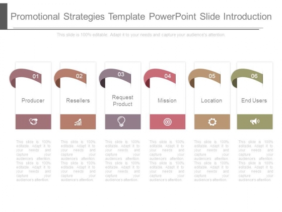Promotional Strategies Template Powerpoint Slide Introduction Promotional Strategies Template Powerpoint Slide Introduction