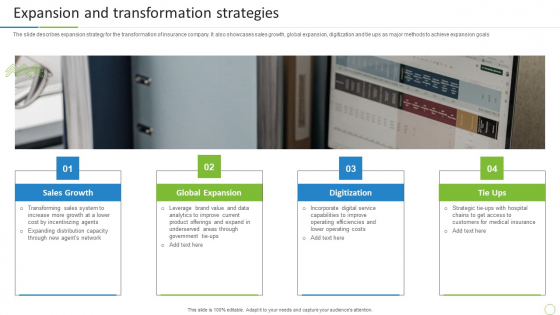 Property And Casualties Insurance Business Profile Expansion And Transformation Strategies Template PDF Property And Casualties Insurance Business Profile Expansion And Transformation Strategies Template PDF