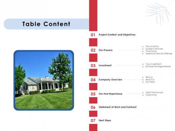 Proposal For Commercial Lawn Maintenance Table Content Ppt File Inspiration PDF Proposal For Commercial Lawn Maintenance Table Content Ppt File Inspiration PDF