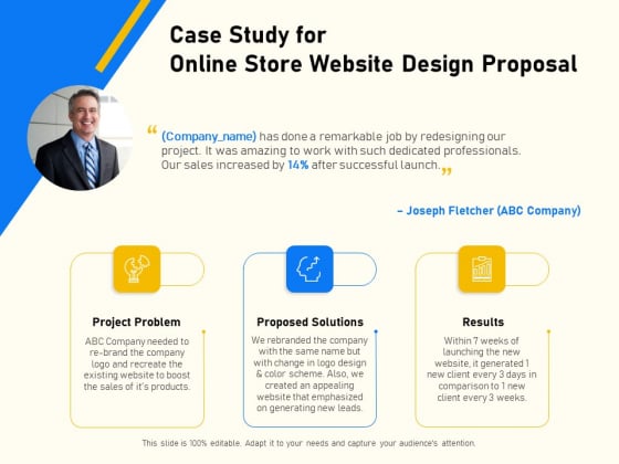 Proposal For Ecommerce Website Development Case Study For Online Store Website Design Proposal Ideas PDF Proposal For Ecommerce Website Development Case Study For Online Store Website Design Proposal Ideas PDF