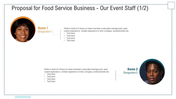 Proposal For Food Service Business Our Event Staff Past Ppt Visual Aids Professional PDF Proposal For Food Service Business Our Event Staff Past Ppt Visual Aids Professional PDF