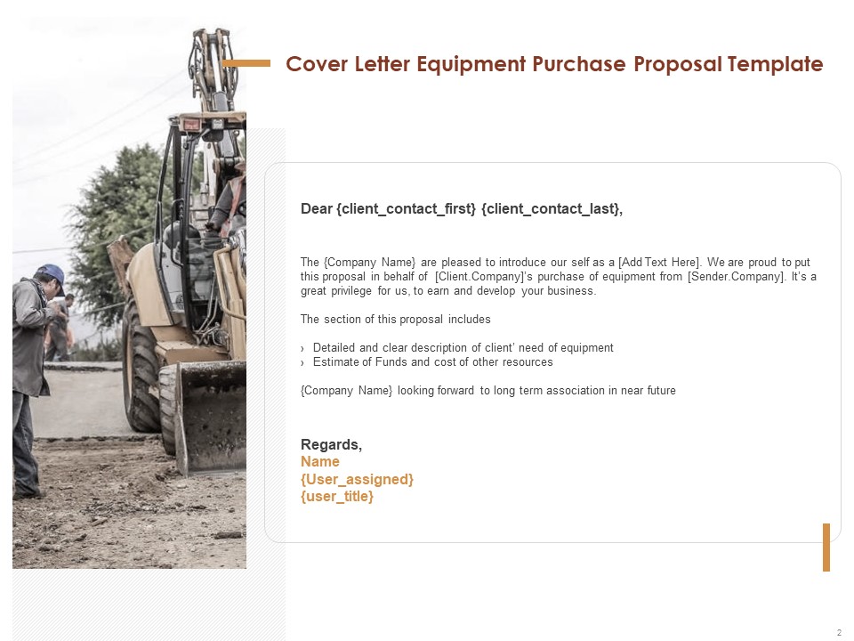 Proposal For Purchasing New Equipment Ppt PowerPoint Presentation Complete Deck With Slides downloadable designed