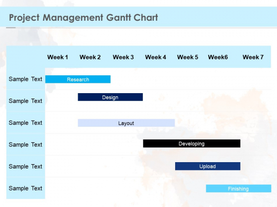 Proposal Template For Concrete Supplier Service Project Management Gantt Chart Rules PDF Proposal Template For Concrete Supplier Service Project Management Gantt Chart Rules PDF