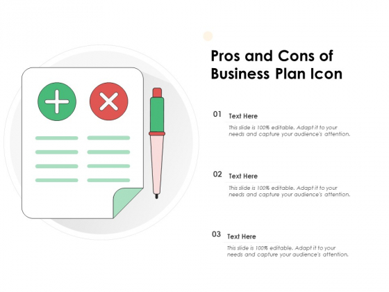 business plan pros and cons