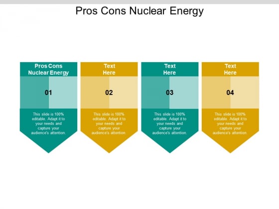 Pros Cons Nuclear Energy Ppt PowerPoint Presentation Gallery Sample Cpb Pdf