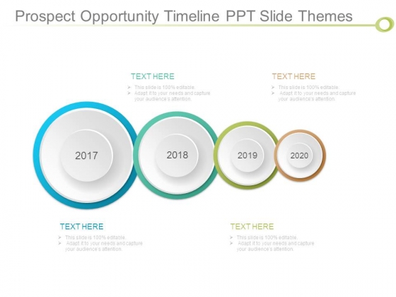 Prospect Opportunity Timeline Ppt Slide Themes