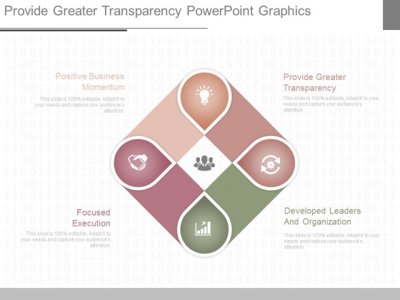 Provide Greater Transparency Powerpoint Graphics Provide Greater Transparency Powerpoint Graphics