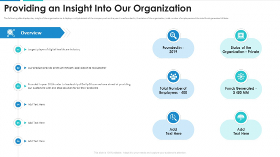 Providing An Insight Into Our Organization Icons PDF Providing An Insight Into Our Organization Icons PDF
