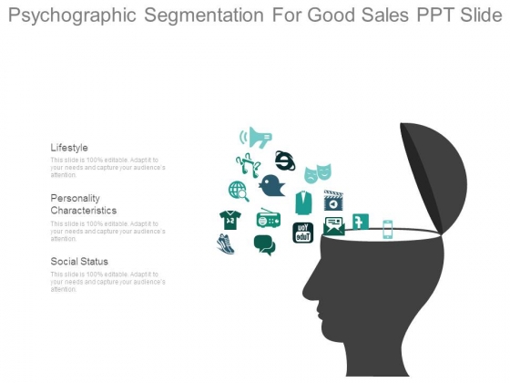 Psychographic Segmentation For Good Sales Ppt Slide Psychographic Segmentation For Good Sales Ppt Slide