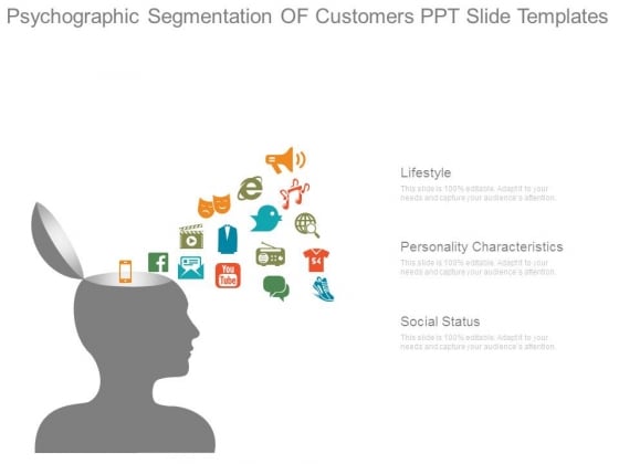 Psychographic Segmentation Of Customers Ppt Slide Templates Psychographic Segmentation Of Customers Ppt Slide Templates