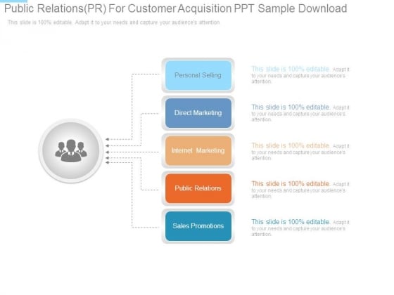 Public Relations Pr For Customer Acquisition Ppt Sample Download Public Relations Pr For Customer Acquisition Ppt Sample Download