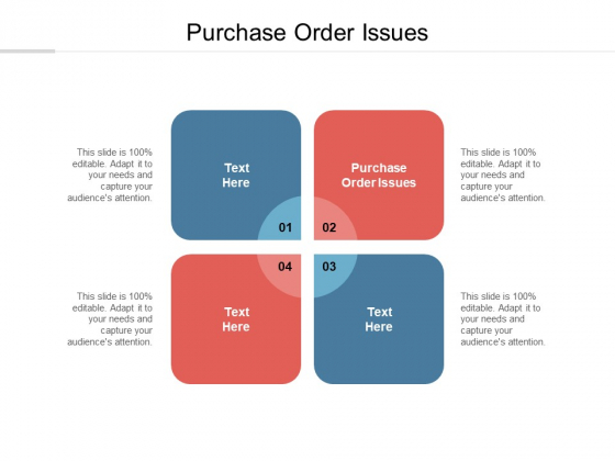 Purchase Order Issues Ppt PowerPoint Presentation Portfolio Cpb Purchase Order Issues Ppt PowerPoint Presentation Portfolio Cpb