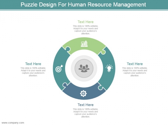 Puzzle Design For Human Resource Management Ppt Slide Puzzle Design For Human Resource Management Ppt Slide