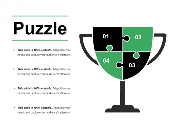 Puzzle Ppt PowerPoint Presentation Infographic Template Visuals