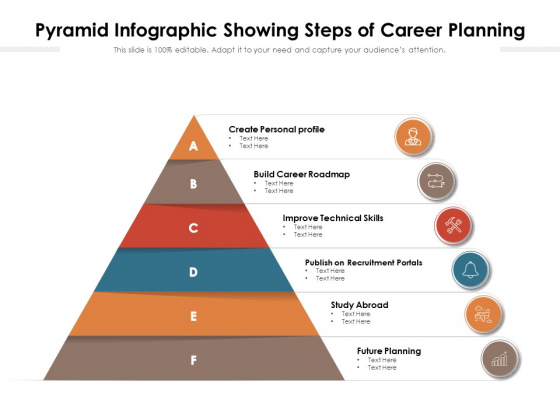 Pyramid Infographic Showing Steps Of Career Planning Ppt PowerPoint Presentation File Objects PDF Pyramid Infographic Showing Steps Of Career Planning Ppt PowerPoint Presentation File Objects PDF