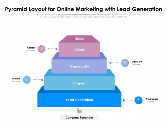 Pyramid Layout For Online Marketing With Lead Generation Ppt PowerPoint Presentation Gallery Outfit PDF Pyramid Layout For Online Marketing With Lead Generation Ppt PowerPoint Presentation Gallery Outfit PDF