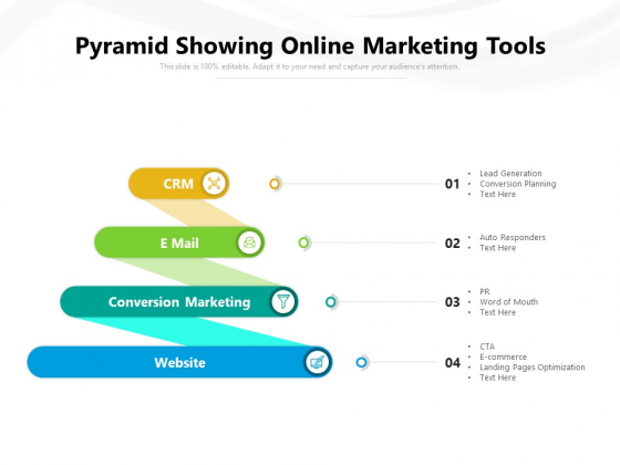 Pyramid Showing Online Marketing Tools Ppt PowerPoint Presentation File Microsoft PDF Pyramid Showing Online Marketing Tools Ppt PowerPoint Presentation File Microsoft PDF
