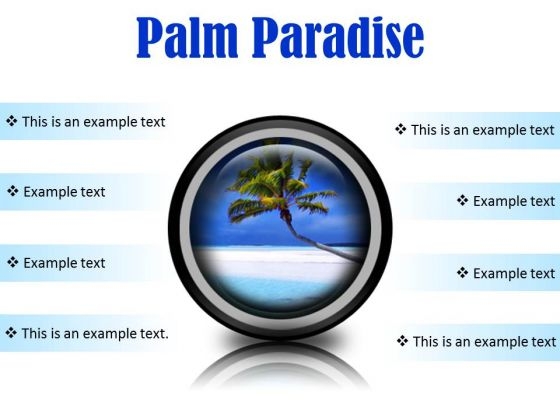 Palm Paradise Beach PowerPoint Presentation Slides Cc Palm Paradise Beach PowerPoint Presentation Slides Cc