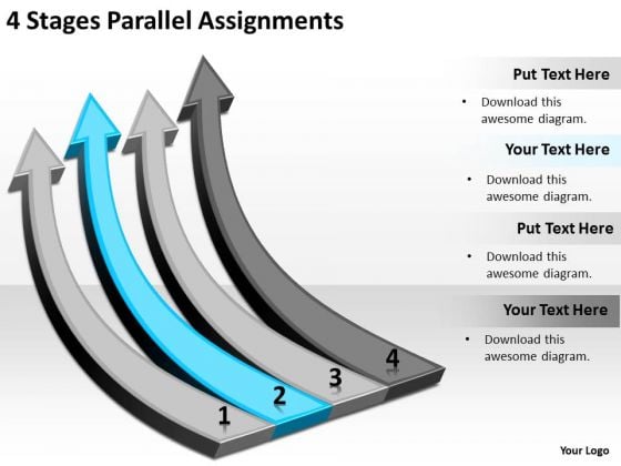 Parallel And Serial Processing 4 Stages Assignments PowerPoint Slides Parallel And Serial Processing 4 Stages Assignments PowerPoint Slides