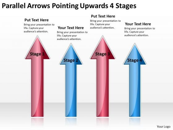 Parallel Distributed Processing Arrows Pointing Upwards 4 Stages PowerPoint Templates Parallel Distributed Processing Arrows Pointing Upwards 4 Stages PowerPoint Templates
