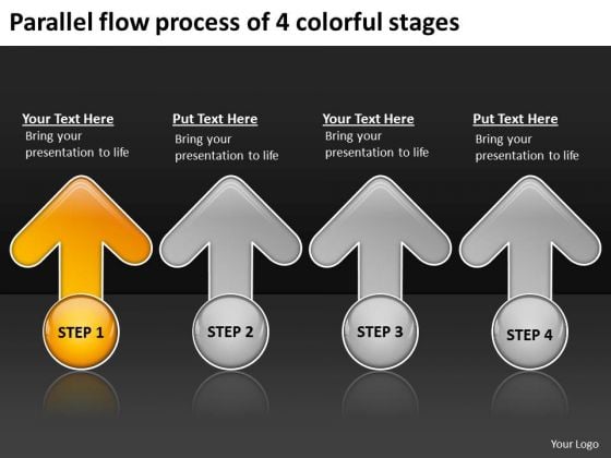 Parallel Flow Process Of 4 Colorful Stages Quick Business Plan PowerPoint Slides Parallel Flow Process Of 4 Colorful Stages Quick Business Plan PowerPoint Slides