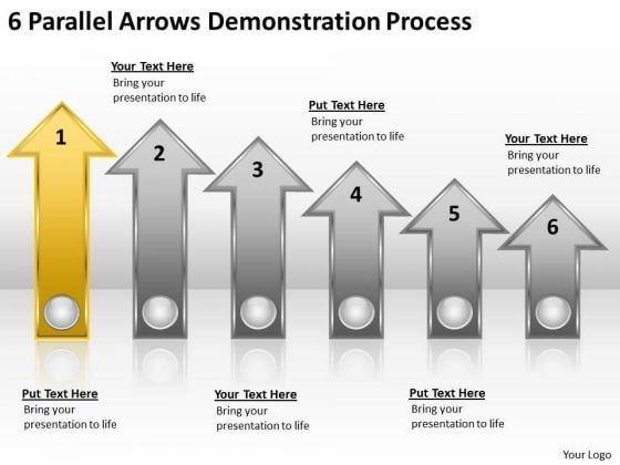 Parallel Process 6 Arrows Demonstration Ppt PowerPoint Templates Parallel Process 6 Arrows Demonstration Ppt PowerPoint Templates