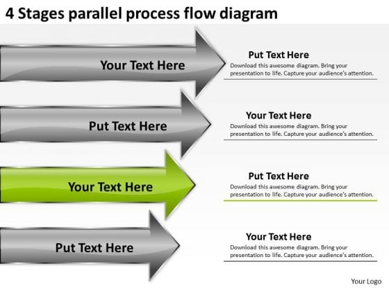 process flow template ppt