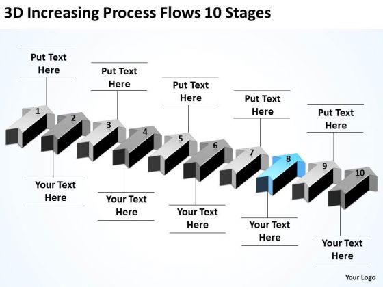 Parallel Processing Applications 3d Increasing Flows 10 Stages PowerPoint Templates Parallel Processing Applications 3d Increasing Flows 10 Stages PowerPoint Templates