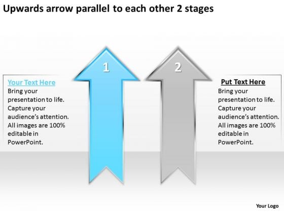 Parallel To Each Other 2 Stages Consulting Business Plan Template Free PowerPoint Templates Parallel To Each Other 2 Stages Consulting Business Plan Template Free PowerPoint Templates