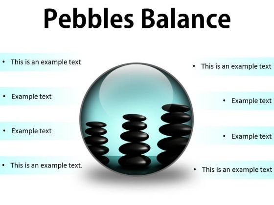 Pebbles Balance Metaphor PowerPoint Presentation Slides C Pebbles Balance Metaphor PowerPoint Presentation Slides C